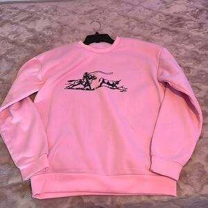 roping sweatshirt!